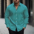 thumbnail image 1 of Gspmoly T-Shirt pour Homme, Chemise Haut Imprimée à Col à Manches Longues Décontractée et Confortable pour Homme à la Mode Haut pour Homme Liquidation, 1 of 5