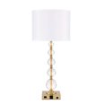 thumbnail image 3 of Elégant Decor TL3027BR Erte 1 Lampe de Table en Laiton Léger, 3 of 4