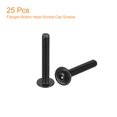 thumbnail image 3 of Unique Bargains Flanged Button Head Socket Cap Screws, 25 Pack M5x35mm 304 Stainless Steel Bolts, 3 of 5