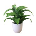 thumbnail image 1 of Artificial Potted Plant Leaf Simulation Leaves Home Office Desktop Greenery Decoration, 1 of 4