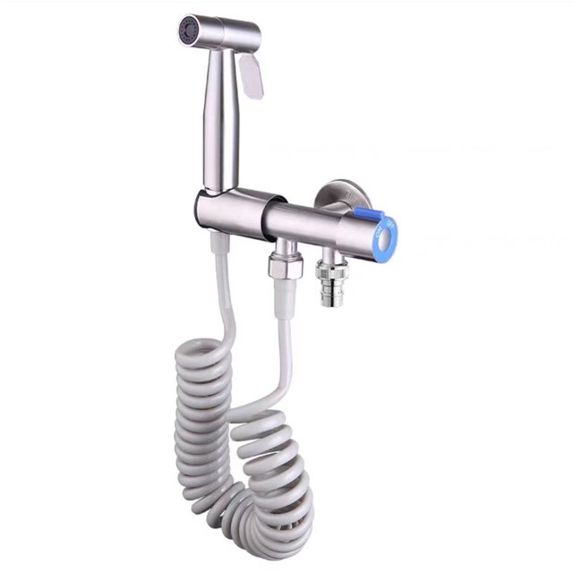 Bidet Pulvérisateur Portatif à 2 Fonctions pour Toilette, à Haute Pression
