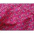 thumbnail image 4 of oneOone Silk Tabby Fabric Fish Block Decor Fabric Printed BTY 42 Inch Wide, 4 of 4