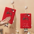 thumbnail image 4 of Jubipavy Hand Towel With High Beauty Lint Christmas Series Suitable For Hanging In Household Kitchens, 4 of 6