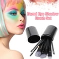thumbnail image 1 of EGNMCR Makeup Brushes 12PC Portable makeup brush set, brush, eye shadow brush set makeup brushes, 1 of 6