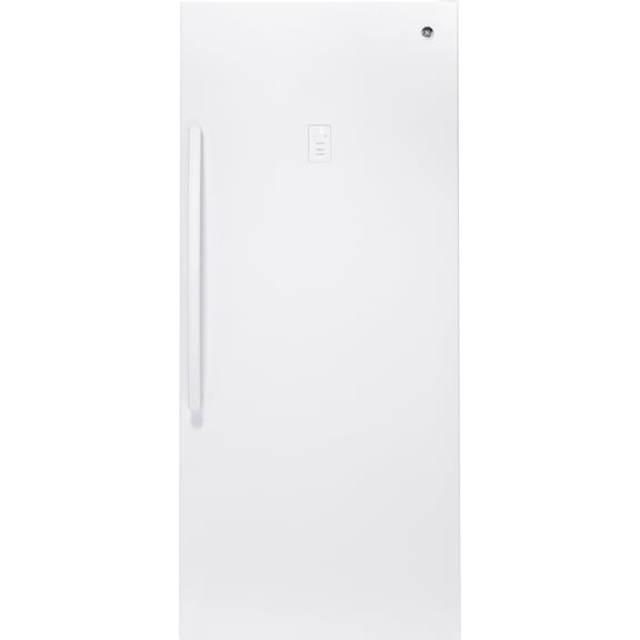GE 21.3 Cu. Ft. Frost Free Upright Freezer White FUF21DLRWW