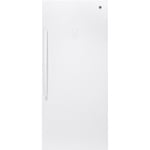 GE 21.3 Cu. Ft. Frost Free Upright Freezer White FUF21DLRWW