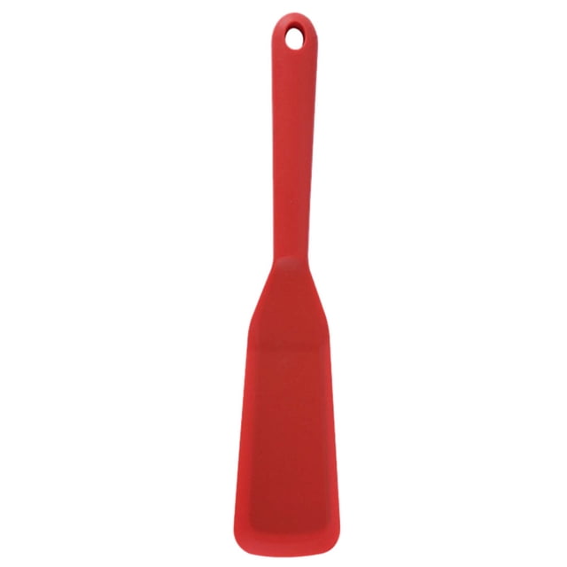 TIELUTT Silicone Cookie Shovel Cake Transfer Shovel Tasty Kitchenware Wooden Cooking Utensils Holder Kitchenware Organizer Drawer Cooking Utensils Set for Nonstick Cookware All Silicone Cooking Utens
