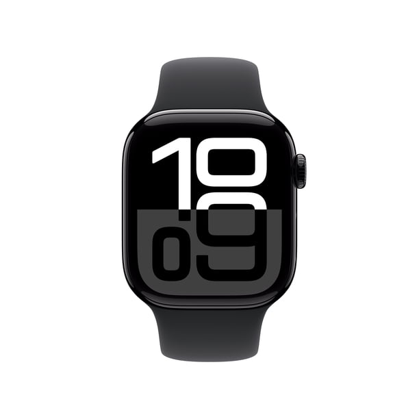 Apple Watch Series 10 GPS 42mm Jet Black Aluminium Case with Black