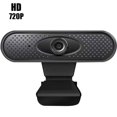thumbnail image 1 of Caméra Web HD 720P avec Microphone, Caméra Web USB pour Ordinateur Portable PC, Diffusion en Continu, Caméra Web pour Jeux de Bureau (Noir, 720P), 1 of 5