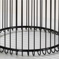 thumbnail image 2 of Bowery Hill Contemporary Metal 2-Piece Nesting Table in Black, 2 of 5