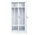thumbnail image 5 of vidaXL Wardrobe White 80x50x180 cm Steel, 5 of 5