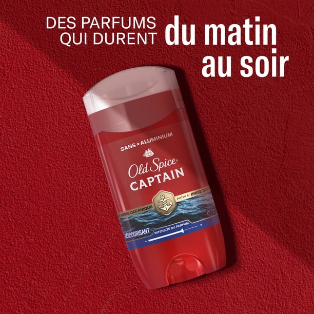 Old Spice Red Collection Deodorant for Men, Captain Scent