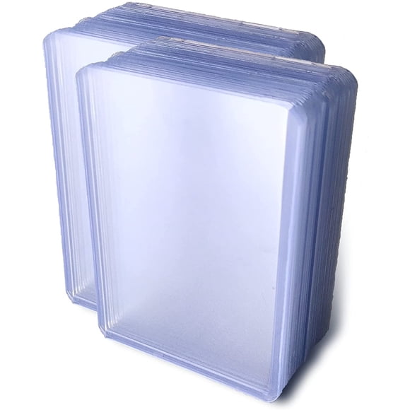 50pc Top Loaders Card Sleeves for Trading Card, Penny Sleeves Thick Plastic Toploaders, Top Load Sleeves, Trading Card Sleeves Holder Fit for MTG, Yugioh, Pokemon Card, Baseball Card, Sports Cards