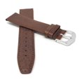 thumbnail image 2 of Extra Long (XL) 18mm Slim, Mat Finish, Leather Watch Band Strap, 2 of 7