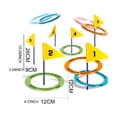 thumbnail image 3 of Outdoor Ring Toss Game for Kids, Beach & Backyard Activity Set, Parent-Child Interaction Toys, Motor Skills Development, Portable Throwing Game for Camping, 3 of 5