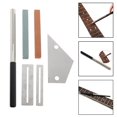 thumbnail image 3 of 6 Pieces Guitar Luthier Tool Fret Crowning Luthier File Stainless Steel Fret, 3 of 8