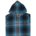 thumbnail image 3 of Boys Woven Shirt BLUE WHITE BLACK CHECK, 3 of 3