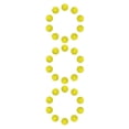 thumbnail image 4 of maskred 10 Pieces EVA Foam Golf Swing Training Exercises Balls Practice Yellow 42mm 3Set, 4 of 6
