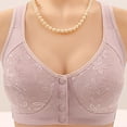 thumbnail image 4 of Wancir Bras for Women 2025 New 2PC Woman's Embroidery Thin Style Ventilate Large Size Bra without Steel Rim, 4 of 4