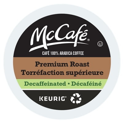 COFFEE-K CUP MCCAFE PREMIUM MED-DARK ROAST DECAF