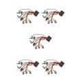 thumbnail image 2 of Transemion Égaliseur de Bande Basse Haute Performance de Remplacement pour Micros Basses Électriques Réponse Améliorée Type1 5ensemble, 2 of 6