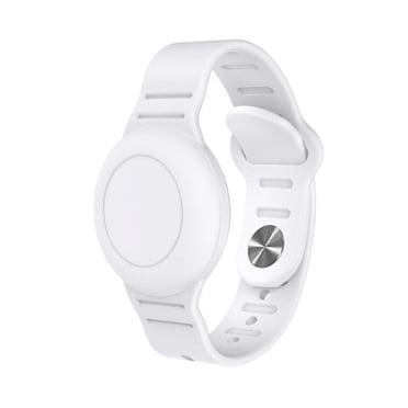 Kingswick Bracelet Étanche pour Airtag compatible avec Apple Airtag, Étui de Protection en silicone Caché Adapté au Support de Traqueur GPS Airtag, Bracelet en silicone à Sangle Ajustable Traqueur GPS