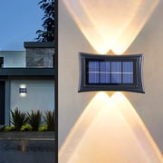 Dvkptbk LED Outdoor Solar Lights, Land-scape Spotlights, Garden Lights, Wireless Solar Powered Outdoor Lights/Lighting for Yard, Walkway Solar Outdoor Lights Outdoor Decor on Clearance