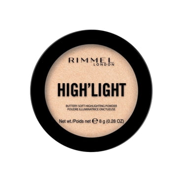 Rimmel High'light, Buttery-Soft Highlighting Powder, Contains Highly-Reflective Pigments, Gives You a Luminous Glow, 100% Cruelty-Free, Stardust