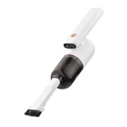 Handheld Cordless Vacuum Cleaner Portable Foldable Rotary Vacuum Cleaner with Dual Lights Suitable for Home Office Car Pets