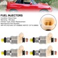 thumbnail image 1 of 4PCS Fuel Injectors INP-470 Fit for Suzuki Sidekick X-90 1.6L Fit for Chevy Tracker, 1 of 12