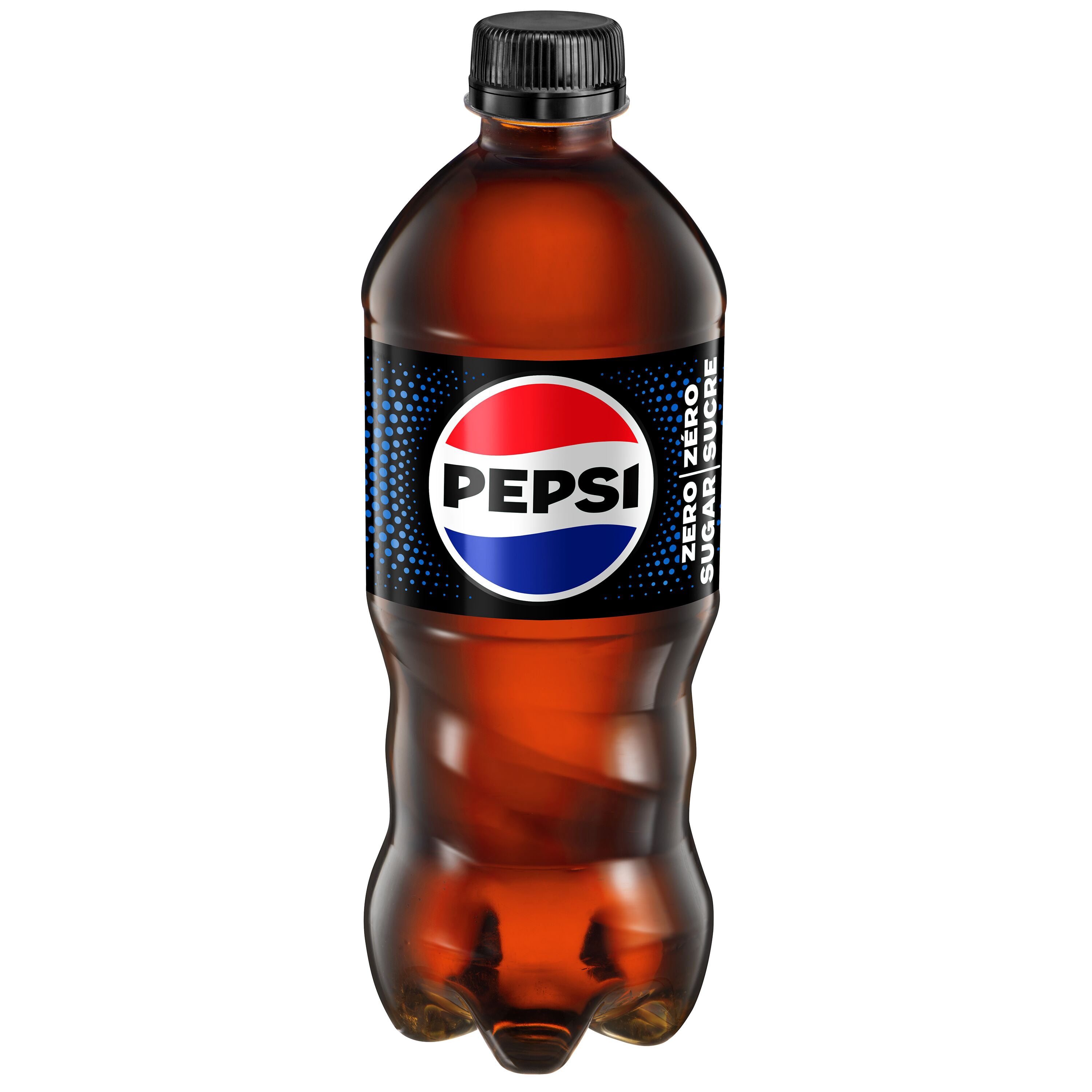 Pepsi Zero Sugar Cola 591 ml, Bottle
