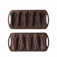 thumbnail image 1 of Silicone Corn Cob Cake Mold Food Grade Nonstick Baking for Cookies Chocolates, 1 of 2