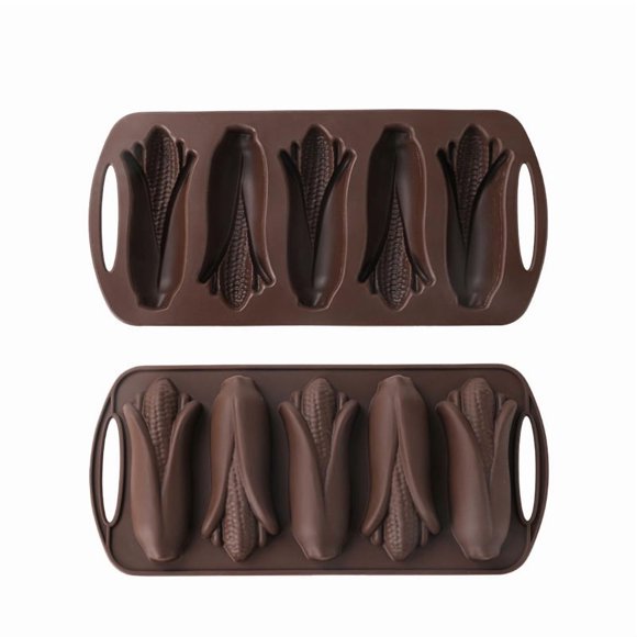 Silicone Corn Cob Cake Mold Food Grade Nonstick Baking for Cookies Chocolates