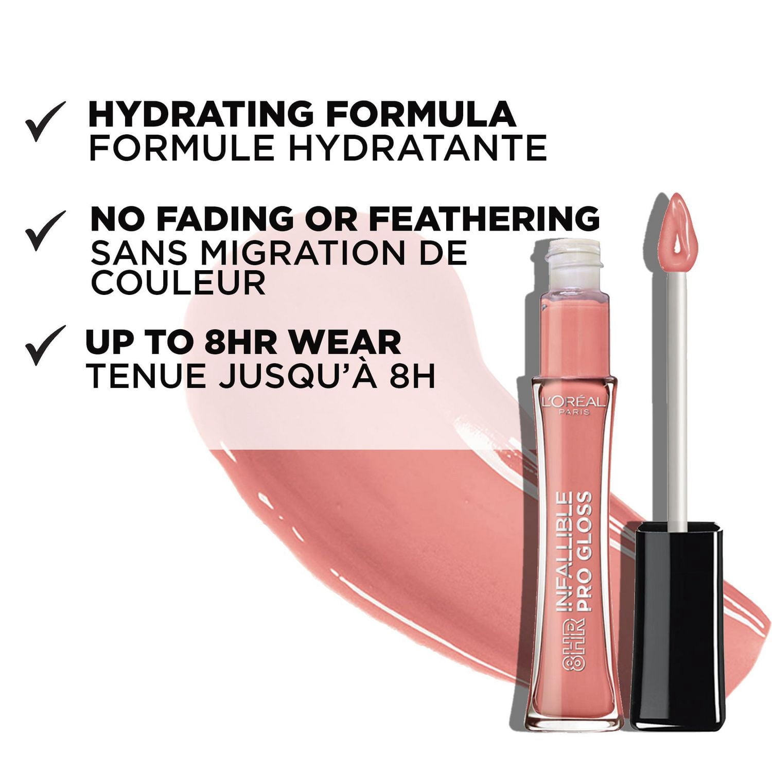 L'Oréal Paris Infaillible le Gloss Brillant à Lèvres