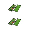 thumbnail image 2 of Ruiboury Stylish for Golf Pen Set Desktop Game with Putting Green and Flag Ballpoint Pens Red 2Set, 2 of 6