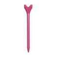 thumbnail image 5 of 2 3/4" (69mm) Orange Performance Plastic Golf Tees, pack of 20 by Tour Mission, 5 of 5