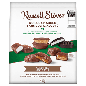 Russell Stover No Sugar Added Assorted Chocolates, 445-Gram Bag