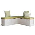 thumbnail image 3 of Linon Ensemble de 5 Coussins/oreillers en Polyester pour Coin Troyin, Vert Pomme, 3 of 14