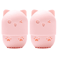 thumbnail image 1 of Silicone Makeup Sponge Travel Protective Plastic Beauty Blender Holder, 1 of 5