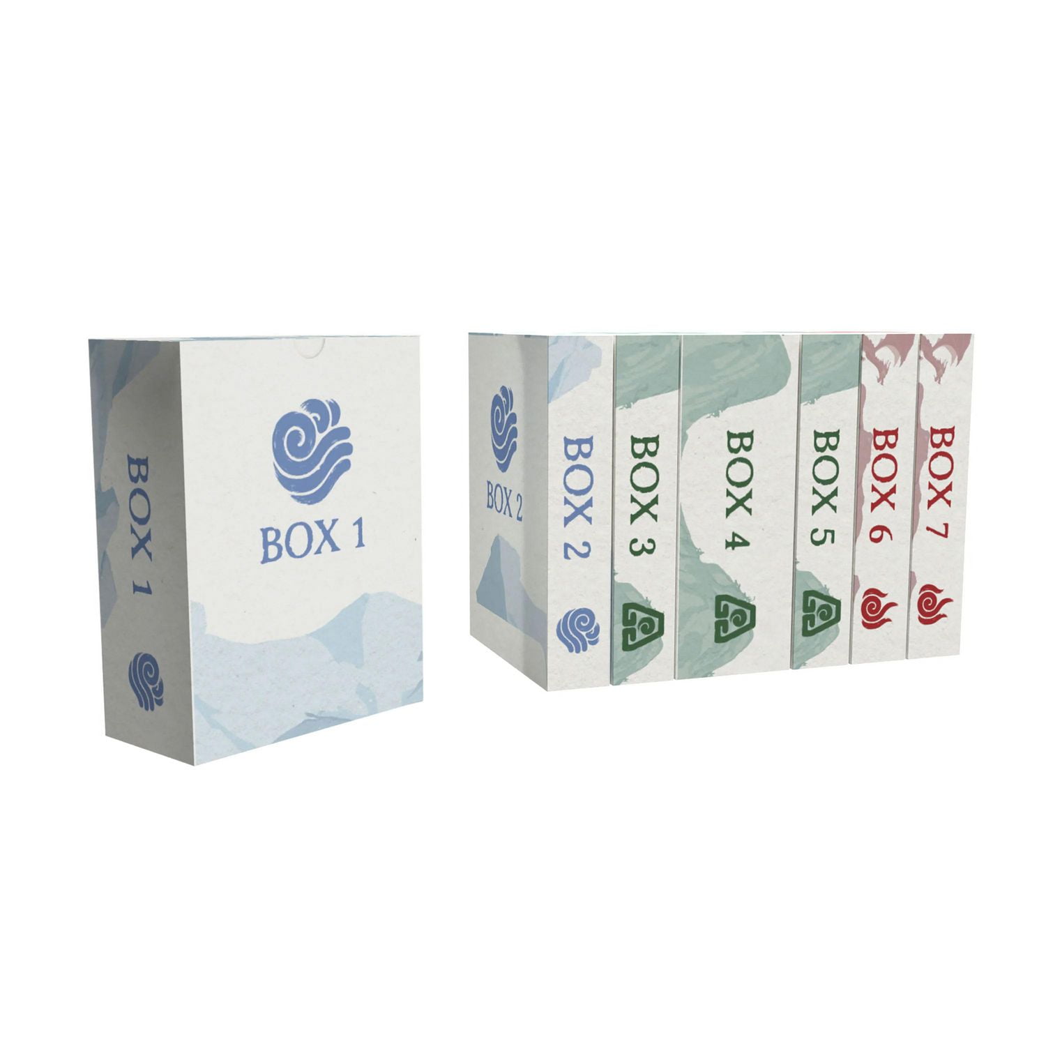 USAopoly Avatar The Last Airbender: Aang's Destiny Un Jeu De Plateau Coopérative Et Construction De Jeux