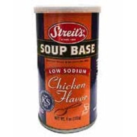 Streit's Soup Base Chicken Low Sodium No MSG
