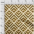 thumbnail image 2 of oneOone Velvet Brown Fabric Geometric Sewing Craft Projects Fabric Prints By Yard 58 Inch Wide, 2 of 4