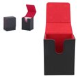 thumbnail image 1 of Card Deck Box, PU Leather Multifunctional Card Storage Box with  Closure for 100 Cards or More, 1 of 8