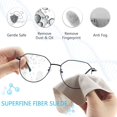 thumbnail image 4 of Eyeglasses Cleaning Cloths, Screens, Lens Wipe for All Electronic Device Screens(5 Pack Anti-Fog Wipe, 5 Pack Large Size and 20 Pack Small Size Microfiber Cleaning Cloths), 4 of 6