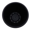 thumbnail image 2 of The HC Companies 14 Inch Round Classic Planter, Plastic Plant Pot, Black, 2 of 5
