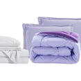 thumbnail image 5 of Mocassi 7-Piece Bed-in-a-Bag Comforter & Sheet Set- Luxurious 1800 Premium 7-Piece Twin XL Size Bed-in-a-Bag, Super Cozy Bed Sheets and Comforter Set, Wrinkle and Stain Resistant, Lilac/Purple, 5 of 5
