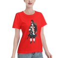 thumbnail image 2 of T-Shirt Basique à Manches Courtes pour Femmes Demon Slayer : Tanjirou et Nidouzi, 2 of 6