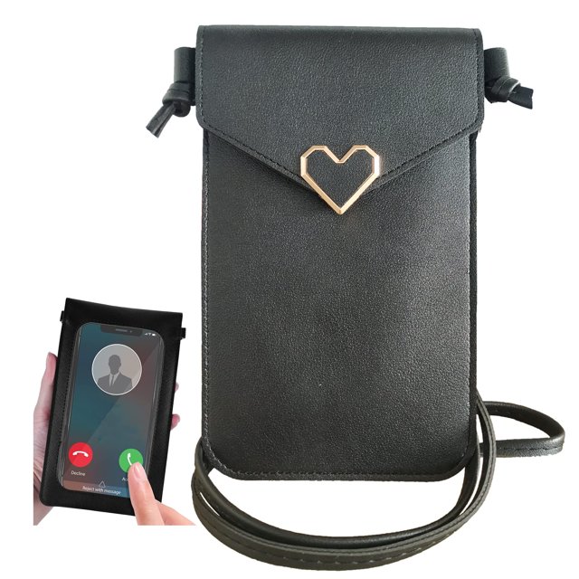 Small Crossbody Cell Phone Purse For Women, Touch Screen Bag With Credit Card Slots
