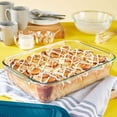 thumbnail image 3 of Pyrex Deep 9x13-Inch Glass Baking Dish with Lid, Deep Casserole Dish, Glass Food Container, Oven, Freezer and Microwave Safe, Clear Container, 3 of 6