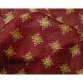 thumbnail image 4 of oneOone Silk Tabby Fabric Floral Block Print Fabric BTY 42 Inch Wide, 4 of 4